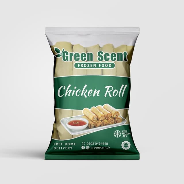 Chicken Vegetable Roll 12Pcs