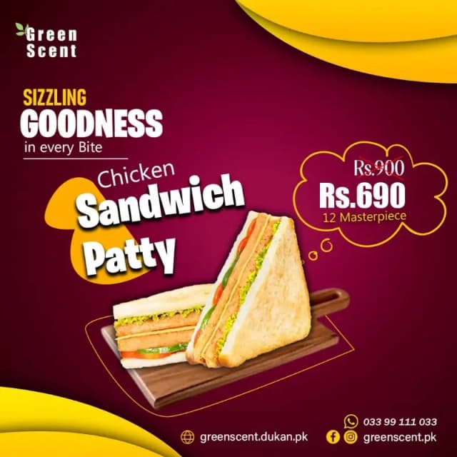 Chicken Box Patty 12pcs