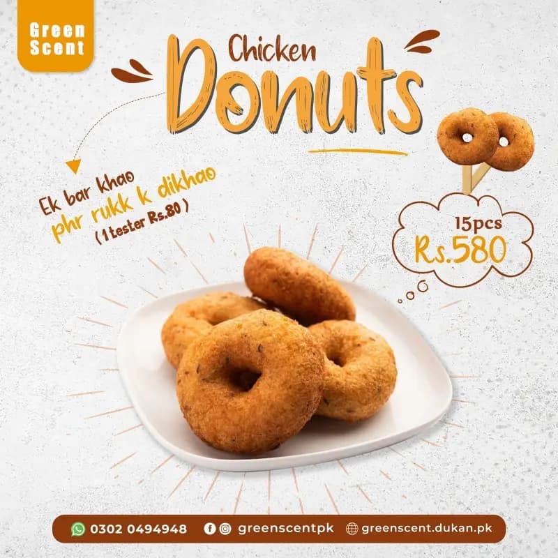 Chicken Donuts 15pcs