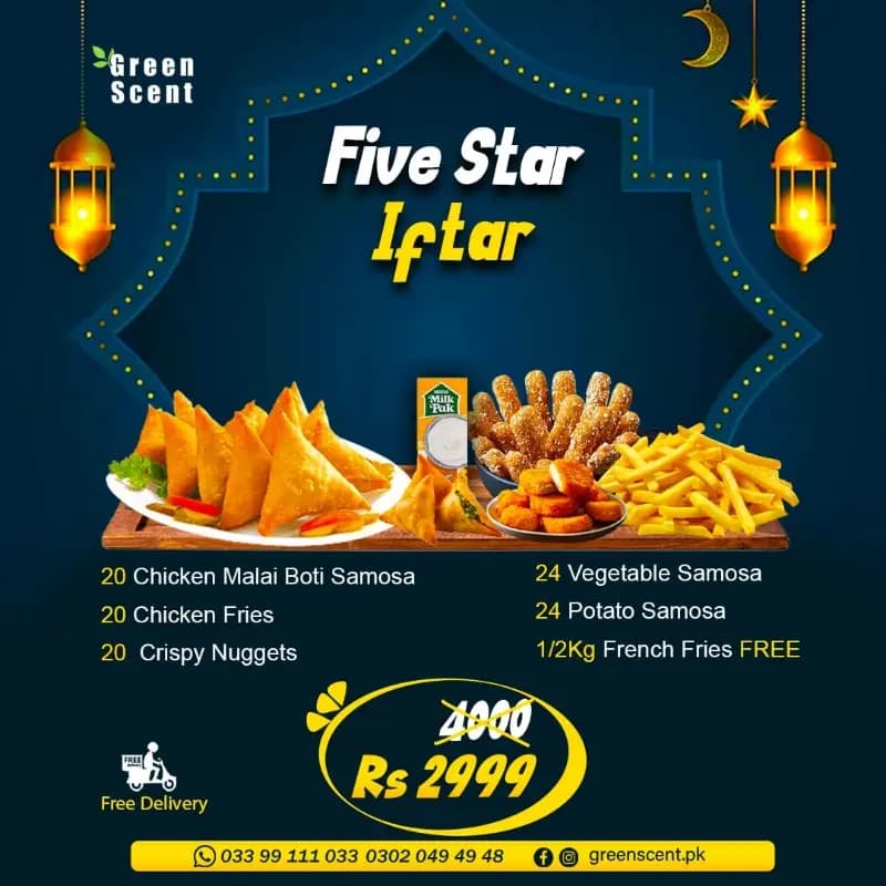 Five Star Iftaar Meal